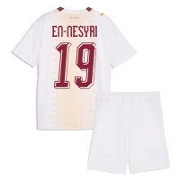 Camiseta Marruecos Youssef En-Nesyri #19 Segunda Equipación Replica Mundial 2026 para niños mangas cortas (+ Pantalones cortos)